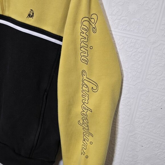 Tonino Lamborghini Coture 1/4 Zip Pullover Sweater Men’s SZ Large - Picture 4 of 7